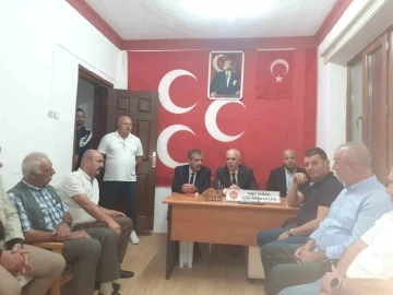 MHP İl Başkanı Candemir’den İnönü’ye ziyaret
