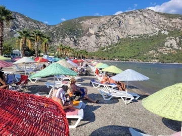 Milas plajlarında Eylül yoğunluğu yaşandı
