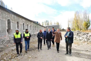 Millet bahçesinde çalışmalar devam ediyor
