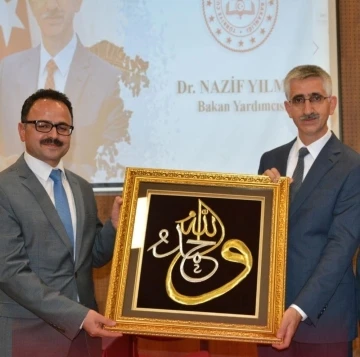 Milli Eğitim Bakan Yardımcısı Dr. Yılmaz Gediz’i ziyaret etti
