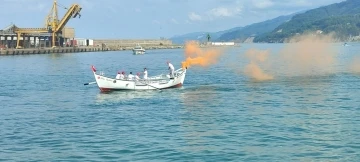 Milli Mücadele’nin simgesi İnebolu Denk Kayığı deniz şenliklerinde göz doldurdu
