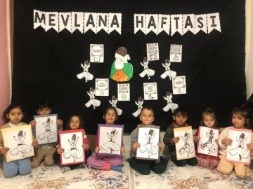 Minikler Mevlana Haftası’nı kutladı
