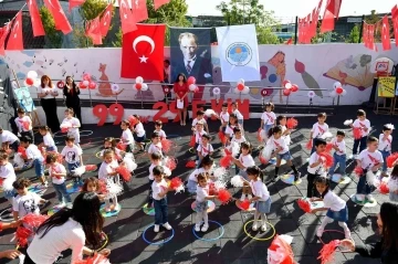 Miniklerden Cumhuriyet Bayramı’nda coşkulu kutlama
