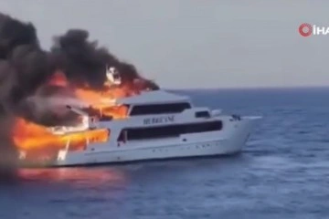 Mısır’da tekne yangını: 3 İngiliz turist kayıp