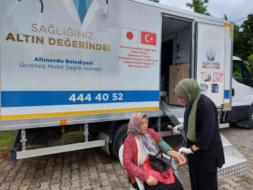 Mobil sağlık aracı ile 6 ayda 5 bin 297 kişiye hizmet sunuldu
