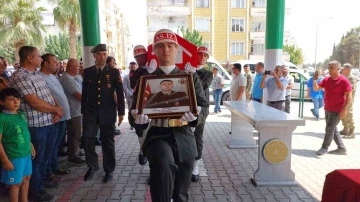 Motosiklet kazasında ölen uzman çavuş son yolculuğuna uğurlandı
