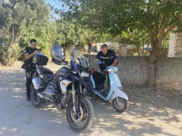 Motosikletli Yunus timlerinin dikkati hırsızların hayallerini suya düşürdü
