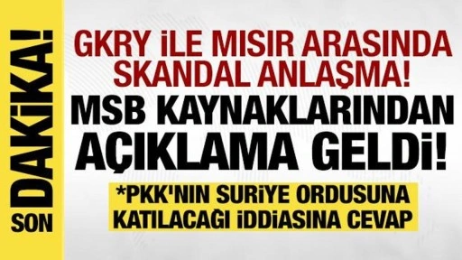 MSB kaynaklarından GKRY'ye: Bölgesel istikrarı tehdit eden bir adım!