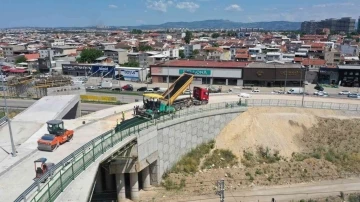 Mudanya Kavşağı’nda çalışmalar hızlandı
