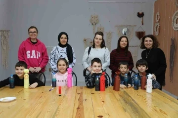 Mudanyalı çocuklar yarıyıl tatilinde sanatla buluştu
