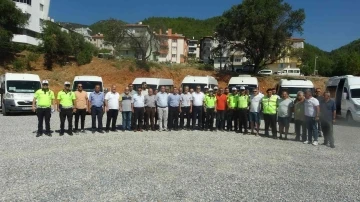 Muğla’da servis şoförlerine uygulamalı eğitim verildi
