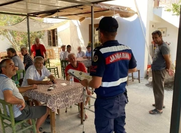 Muğla’da vatandaşlar jandarma tarafından siber suçlara karşı bilinçleniyor
