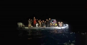Muğla'nın Datça İlçesi Açıklarında 41 Düzensiz Göçmen Yakalandı