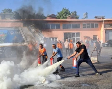 Muratpaşa'da yangın tatbikatı