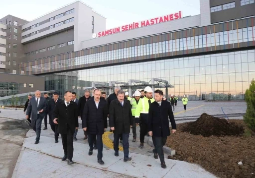 Muş: “Samsun Şehir Hastanesi, 2025’in ilk aylarında hizmete açılacak”
