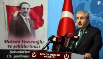 Mustafa Destici: CHP çok tehlikeli bir oyuna kalkıştı
