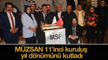 MÜZSAN 11’inci kuruluş yıl dönümünü kutladı