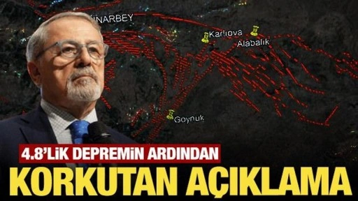 Naci Görür'den 4.8'lik depremin ardından korkutan açıklama!