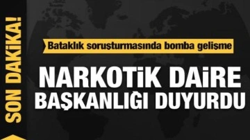 Narkotik duyurdu! Bataklık soruşturmasında bomba gelişme