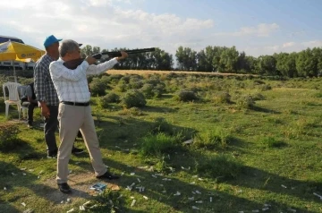 Nasreddin Hoca Şenlikleri çerçevesindeki trap atışları yapıldı
