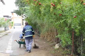 Nazilli’de Belediyesi’nden kış temizliği
