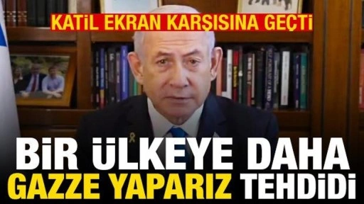 Netanyahu, Lübnan halkına seslendi! Gazze üzerinden aba altından sopa