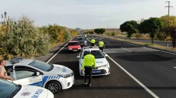 Nevşehir’de drone ile trafik denetimi yapıldı
