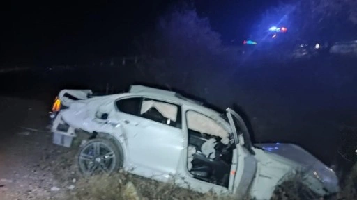 Nevşehir'de otomobil şarampole devrildi: 1 ölü, 3 yaralı