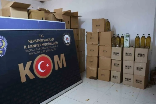 Nevşehir’de sahte zeytin yağı operasyonu genişledi: Bin litre daha sahte zeytinyağı ele geçirildi
