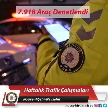 Nevşehir’de trafik denetimleri devam ediyor
