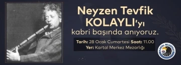 Neyzen Tevfik, vefatının 70. yılında Kartal’da anılacak
