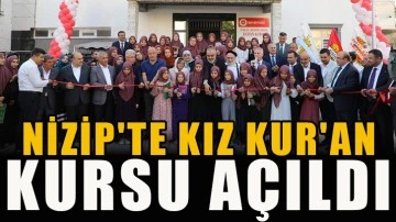 Nizip'te kız Kur'an kursu açıldı
