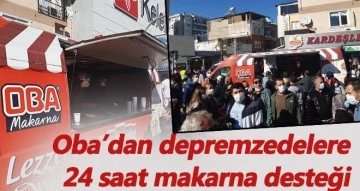 OBA Makarna Nurdağı’nda gıda dağıtımına başladı .