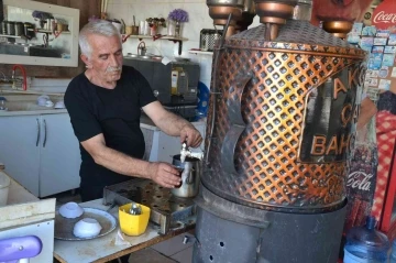 Odun ateşinde çay dönemi
