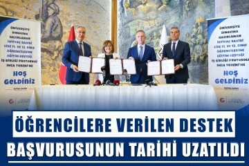 Öğrencilere verilen destek başvurusunun tarihi uzatıldı