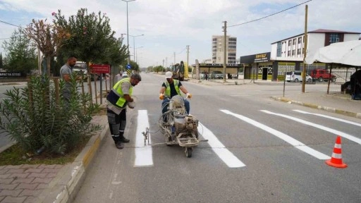 Okul önlerinde trafik güvenliği çalışmaları yapıldı