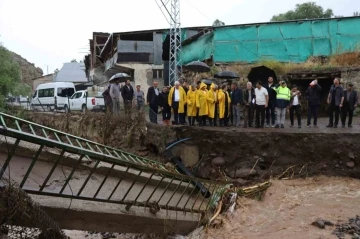 Oltu’da sel felaketinin acı izleri
