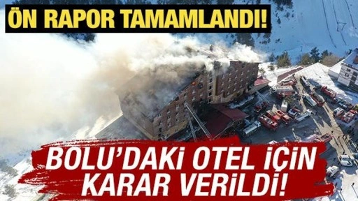 Ön rapor tamamlandı! Grand Kartal Otel için karar verildi