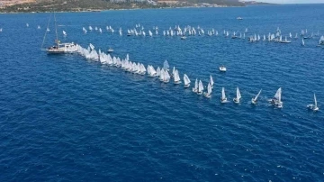 Optimist Dünya Şampiyonası Bodrum’da başladı
