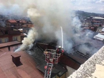 Ordu’da 5 katlı binada yangın
