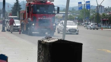 Ordu’da elektrik panosu yangını
