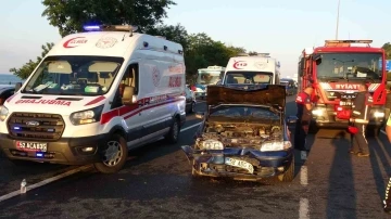 Ordu’da zincirleme trafik kazası: 3 yaralı
