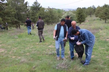 ’Orman Benim’ kampanyası ile temizlik yaptılar
