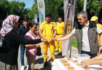 Orman şehitleri için lokma hayrı
