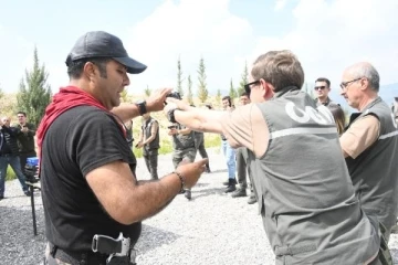 Ormancılara silah eğitimi verildi