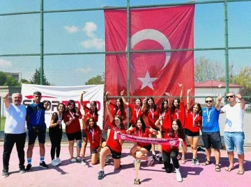 Ortaköy U16 Hokey kızlar 1. Lig şampiyonu
