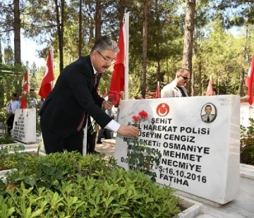 Osmaniye’de 15 Temmuz şehitleri anıldı