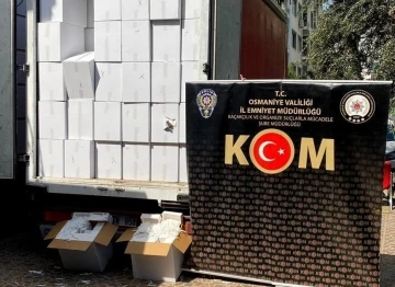 Osmaniye’de kaçakçılık operasyonları
