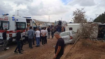 Osmaniye-Gaziantep karayolunda hatalı sollama kaza getirdi: 8 yaralı
