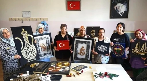 Osmanlı el sanatları Şahinbey Belediyesi tesislerinde hayat buluyor
